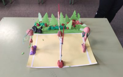 Campamento de Volleyball en la naturaleza